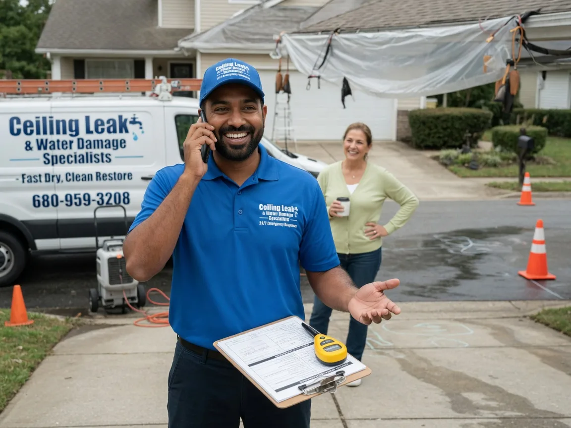 Ceiling Leak Cleanup Lithia, FL FAQs